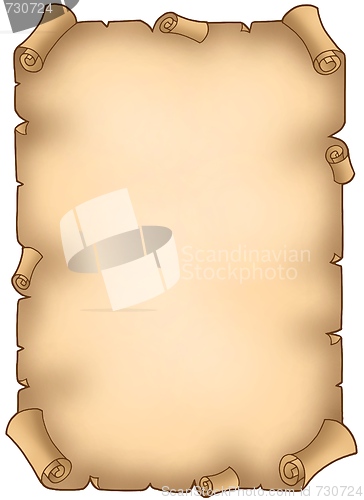 Image of Old torn parchment