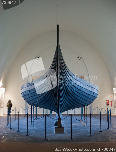 Image of The Gokstad viking ship