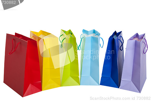 Image of Rainbow Shopping Bags