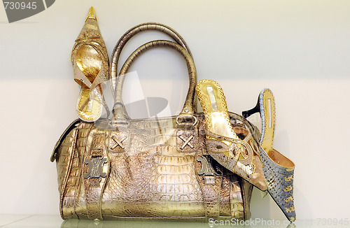 Image of Shoes and a handbag