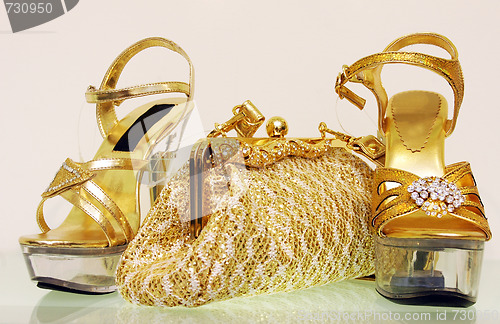 Image of Shoes and a handbag