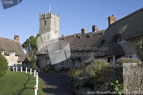 Image of Thatched village