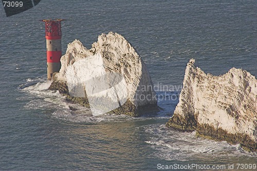 Image of The Needles lighthouse