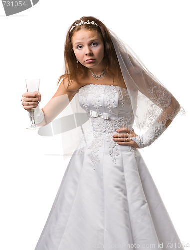 Image of Drunk bride