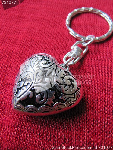 Image of Heart Keyring