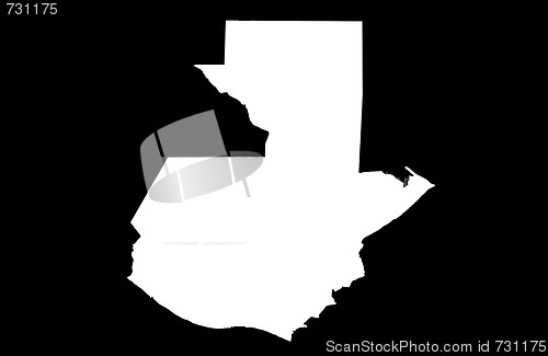 Image of Republic of Guatemala - black background