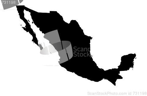 Image of United Mexican States - white background