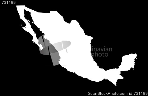 Image of United Mexican States - black background