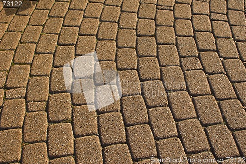 Image of Cobbled paving stones