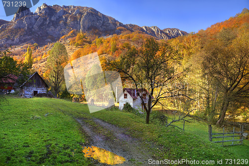 Image of Rural autumn landscape