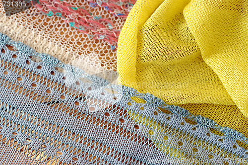 Image of knitted fabric, 