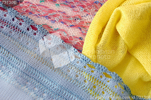 Image of knitted fabric, 