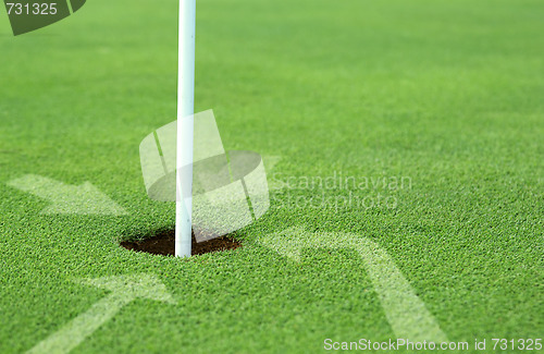 Image of help and assistance golf hole