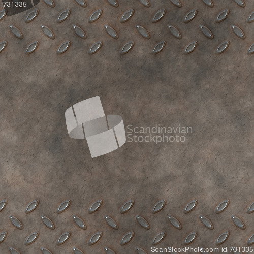 Image of diamond plate background