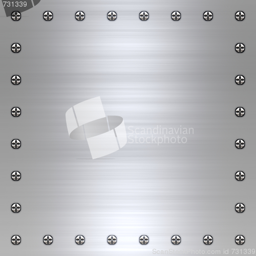 Image of brushed metal background