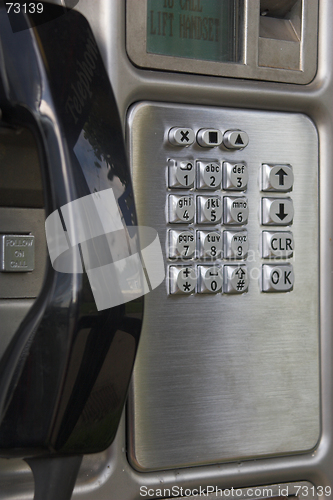 Image of Old telephone booth