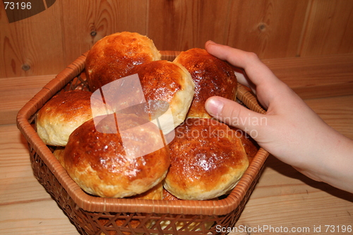 Image of New-baked buns
