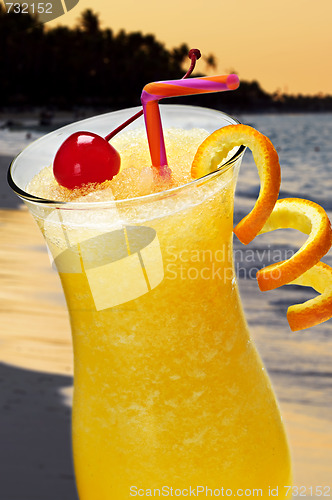 Image of Tropical orange drink