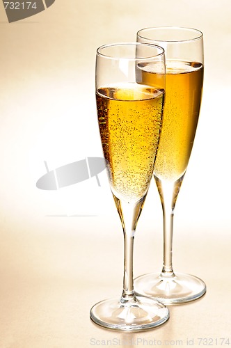 Image of Champagne glasses