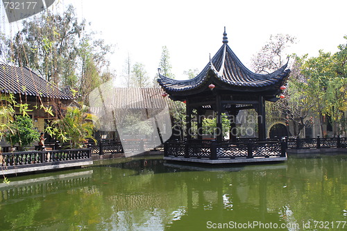 Image of chinese traditional pavilion