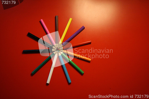 Image of colourful pencils