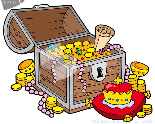 Image of Big treasure chest