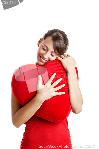 Image of Valentine woman