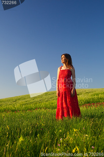 Image of Beautiful young woman