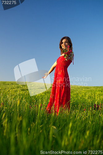 Image of Beautiful young woman