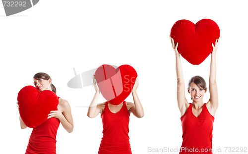 Image of Valentine woman