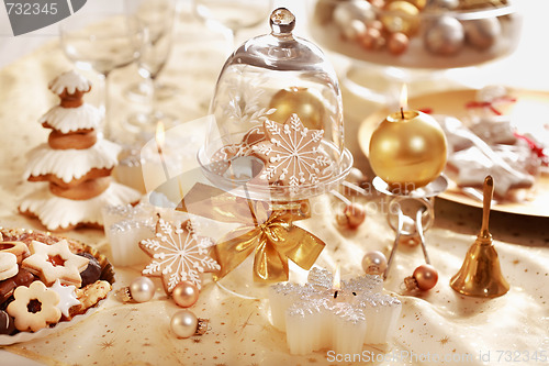 Image of Christmas table