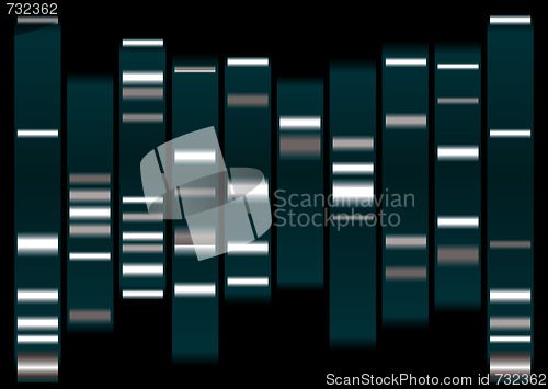 Image of dna white