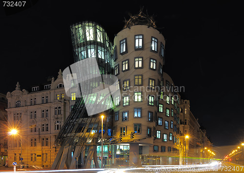 Image of Dancing house in Prague