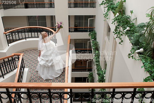 Image of Bride in gallery