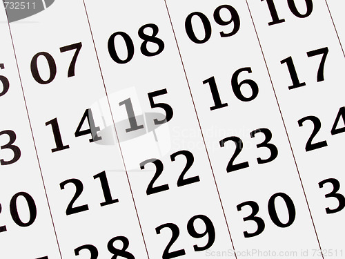 Image of calendary