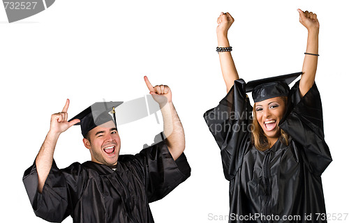 Image of Graduates Celebrating