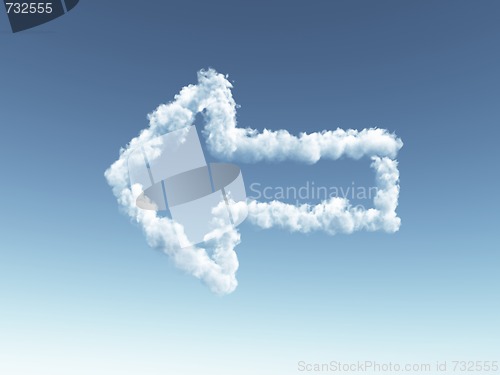 Image of cloudy pointer