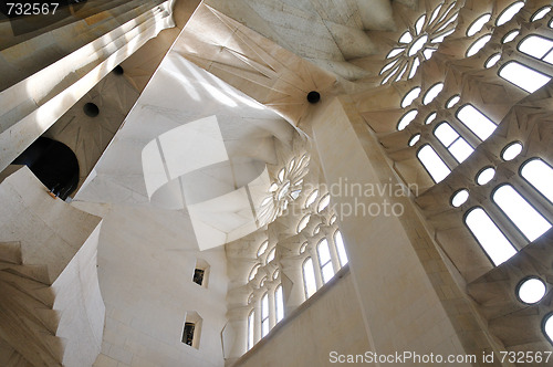 Image of Sagrada Familia interior