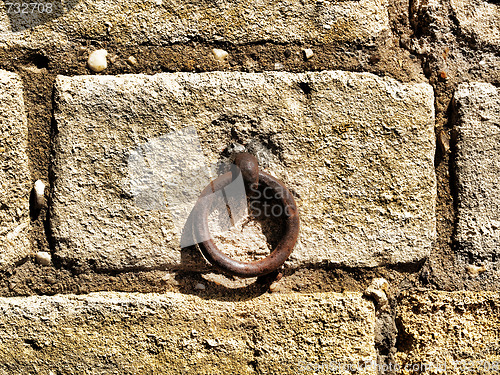 Image of Iron ring wall