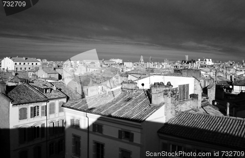 Image of Infrared cityscape