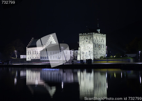 Image of Haakons Hall & Rosenkrantz Tower, Bergen, Norway