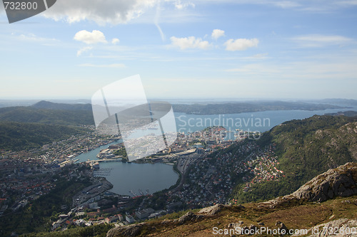 Image of View over Bergen, Norway