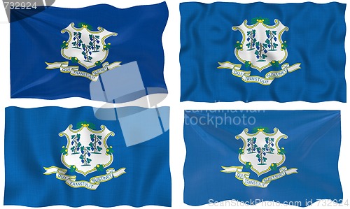 Image of Flag of Conneticut