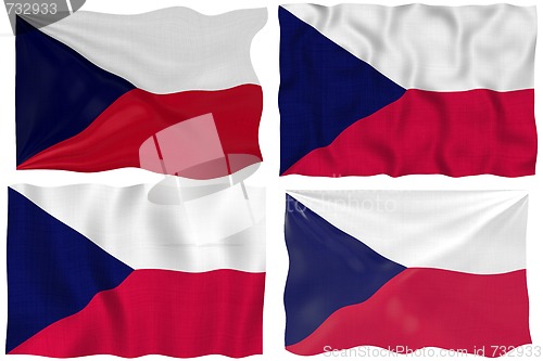Image of Great Image of the Flag of Czech Repulic