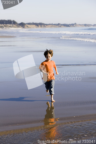 Image of Boy At Beach