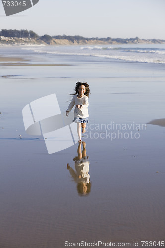 Image of Girl at Beach