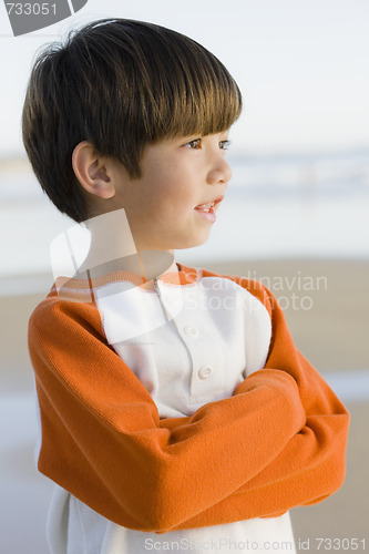 Image of Boy At Beach