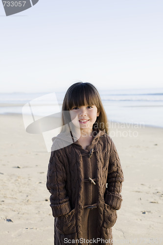 Image of Girl at Beach