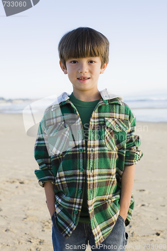 Image of Boy At Beach