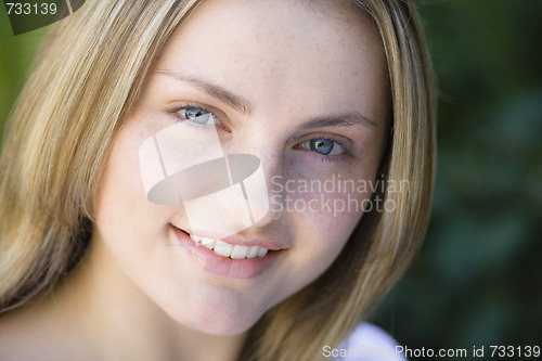 Image of Portrait of Teen Girl